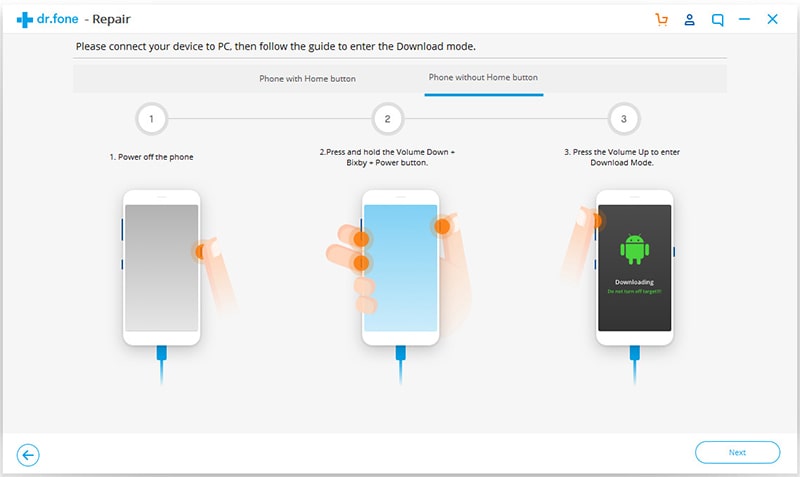 enter download mode without home button