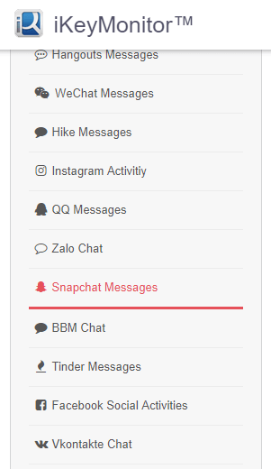 monitor snapchat messages on ikeymonitor