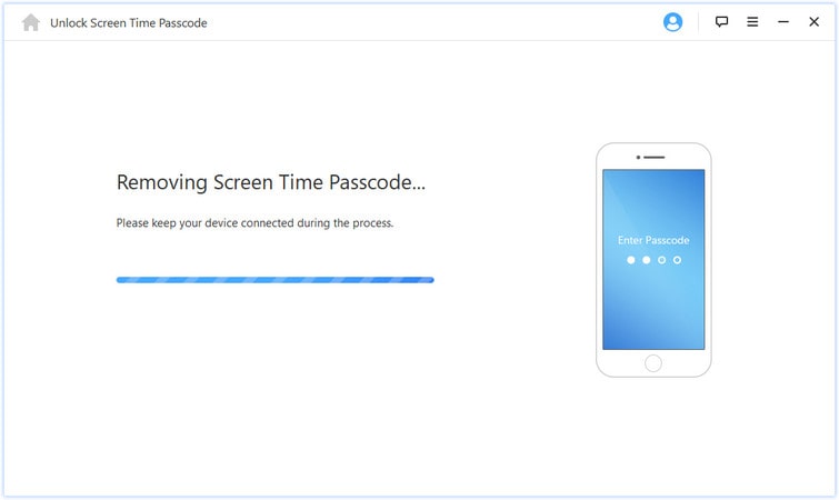 remove forgotten screen time passcode