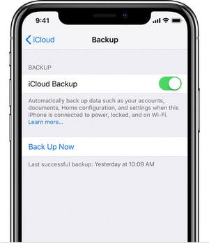 backup iphone to mac icloud