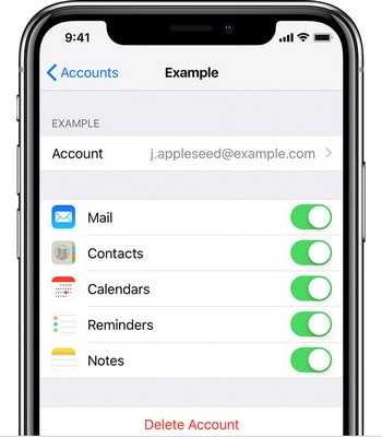 restore iphone disappeared notes from account