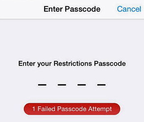 forgot restrictions passcode iphone ipad