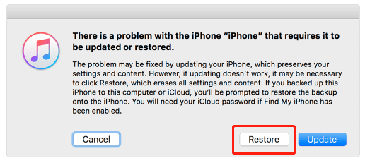 reset restrictions password with recovery mode