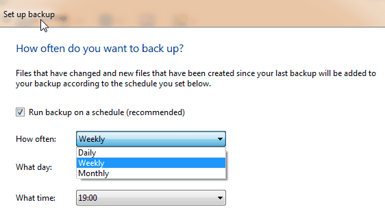 how often do you backup windows