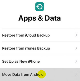 move data from android