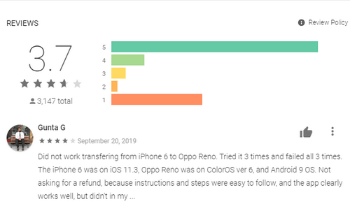 wazzapmigrator ratings google play store