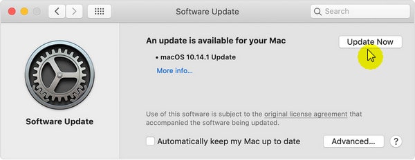 update mac os