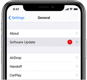 software update to latest ios