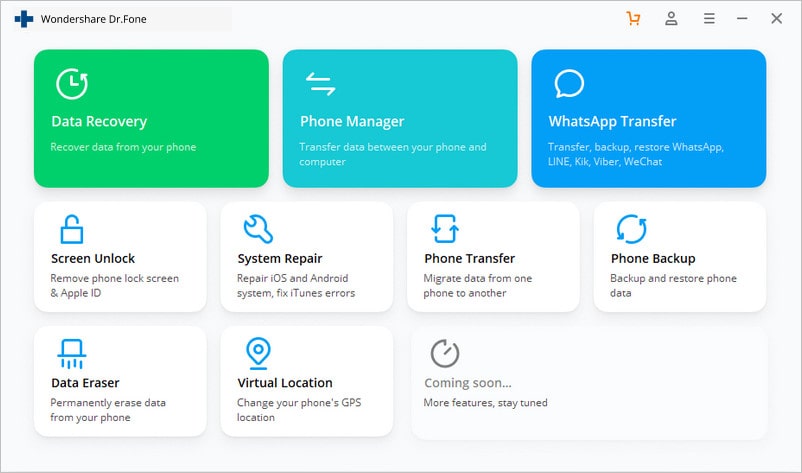 select system repair feature